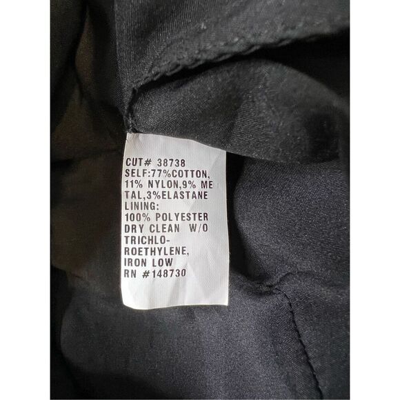 Nicole Miller top women’s small NEW Off Thee Shoulder black pin tuck designer - Picture 8 of 8